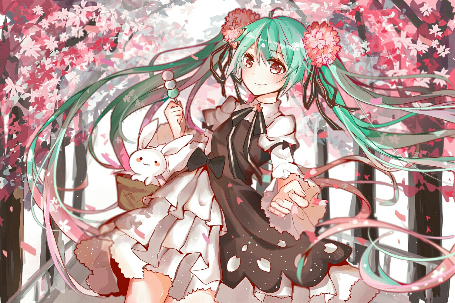 樱花】 好了就到这了,第二次出图集,多多关注并关照            初音