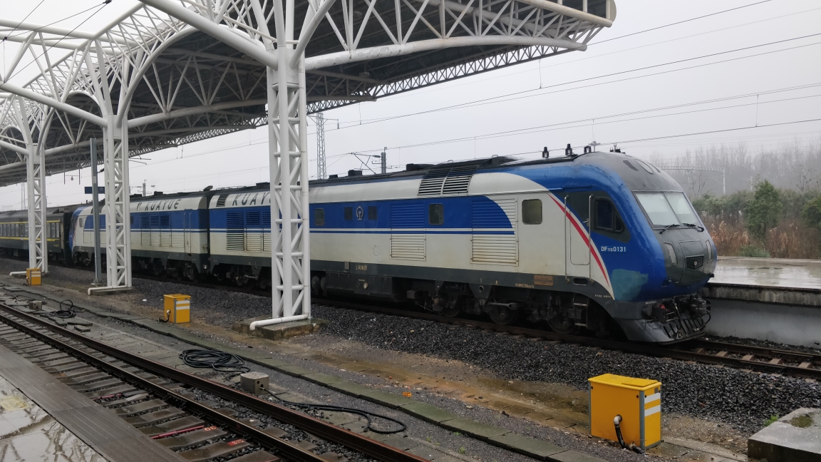 上海局最后的软座BSP--宁盐特快 T7772\/3运转