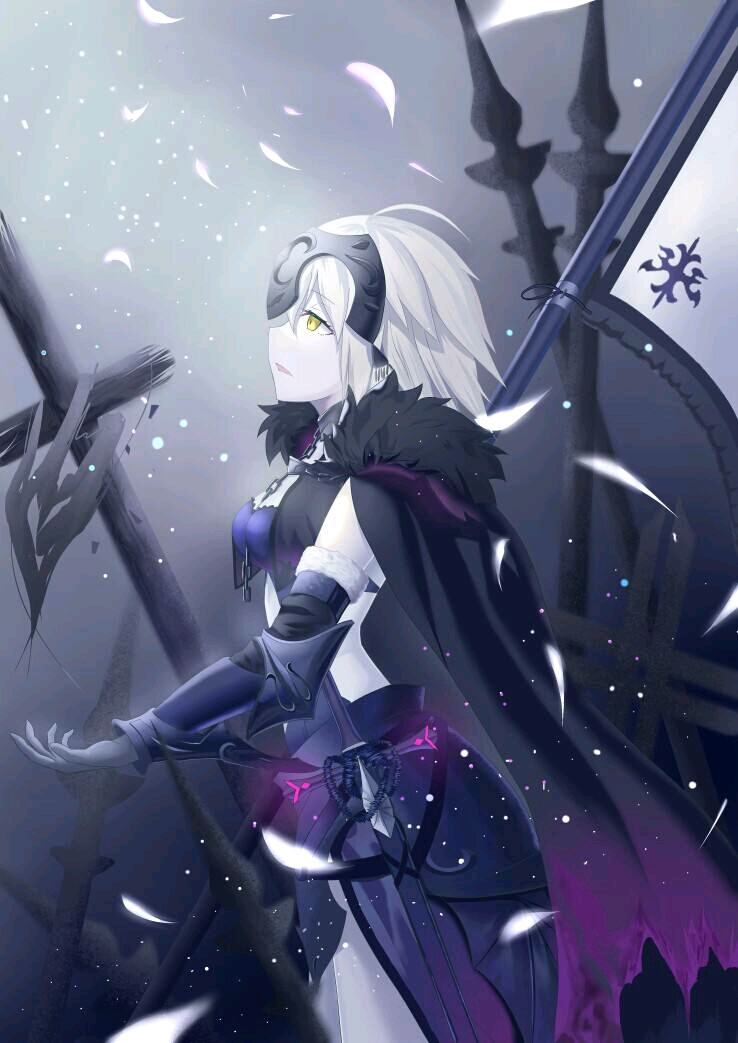 [壁纸福利第七期]fate圣女贞德高清壁纸(>ω *)