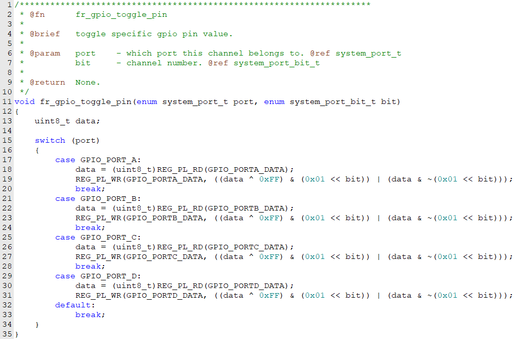 Fr Xh Gpio