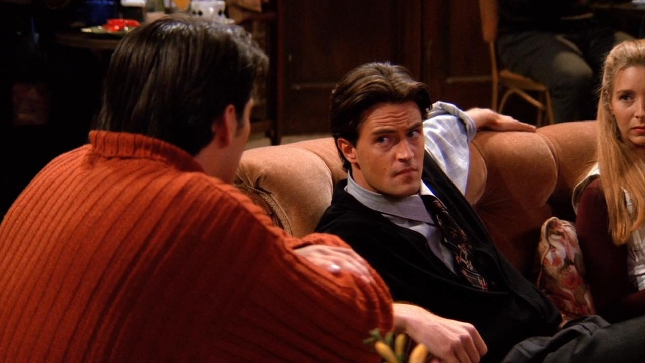 (realises his tactlessness) .so chandler looks gay, huh?