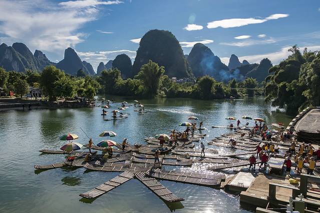 遇山芗舍桂林民宿旅行为什么要选遇龙河带风景的地方