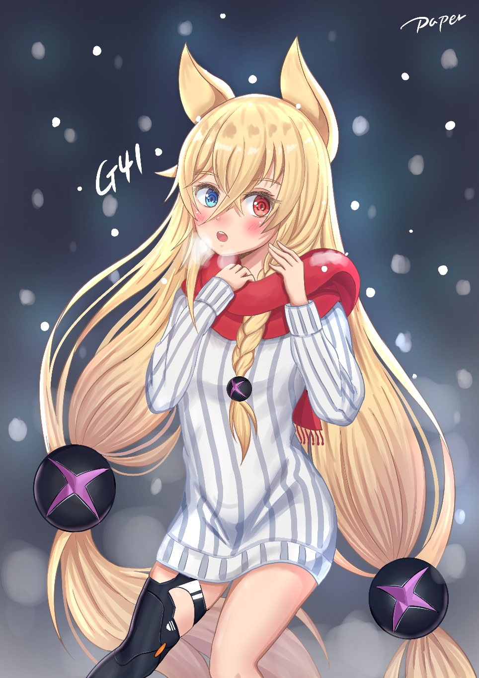少女前线美图(p站个人收集)小狐狸(g41)专场(4)