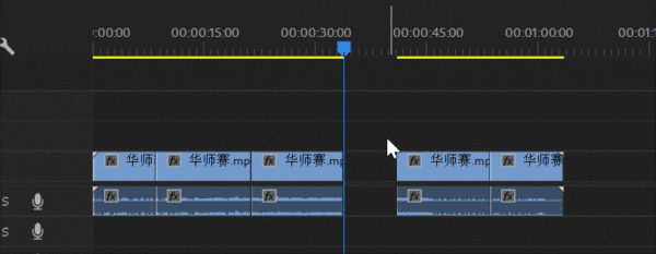 下面这个快捷键也可以了解一下,不过也可以直接拖动补齐.