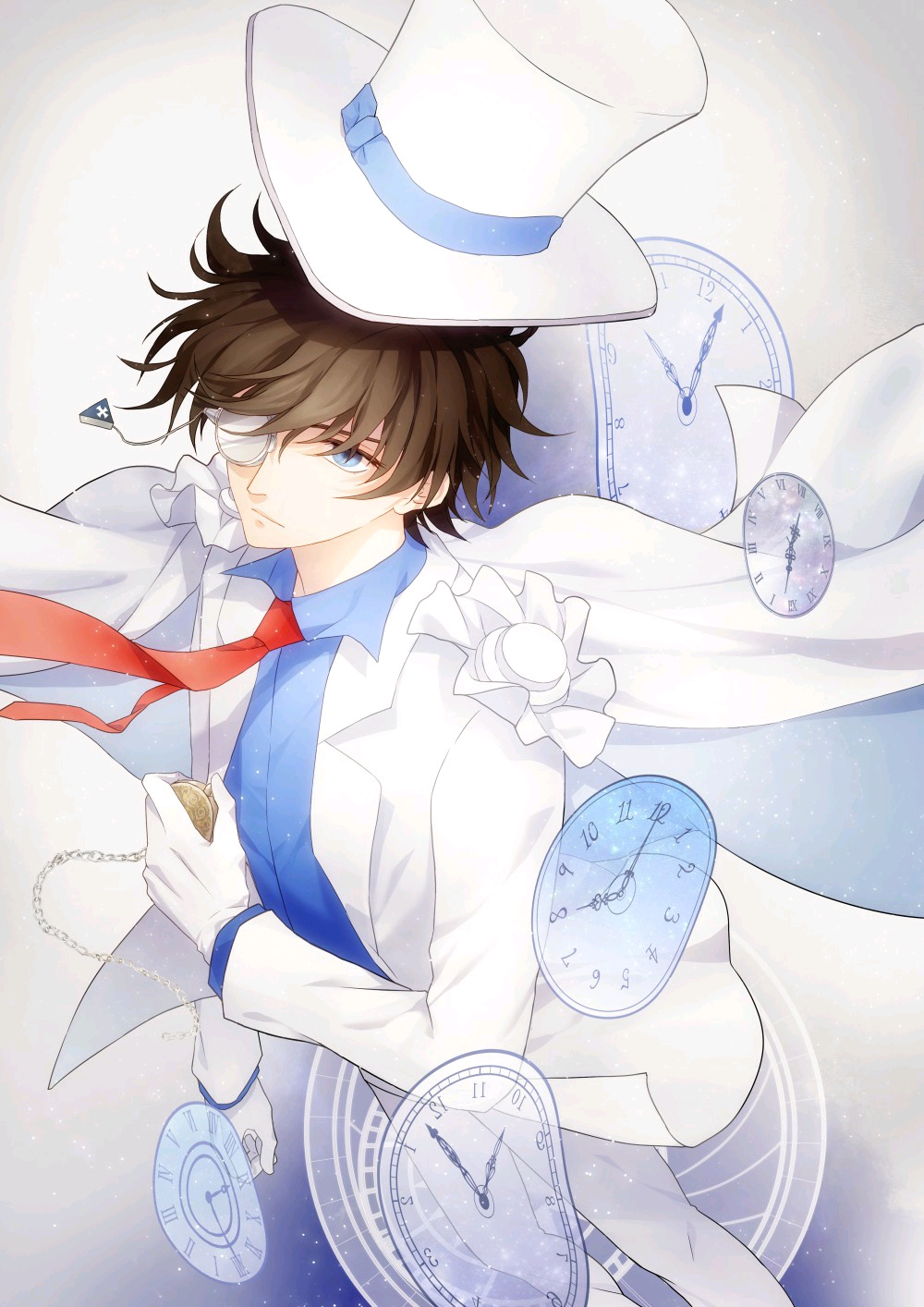 怪盗基德(日文:怪盗キッド;英文:kid the phantom thief,又译怪盗