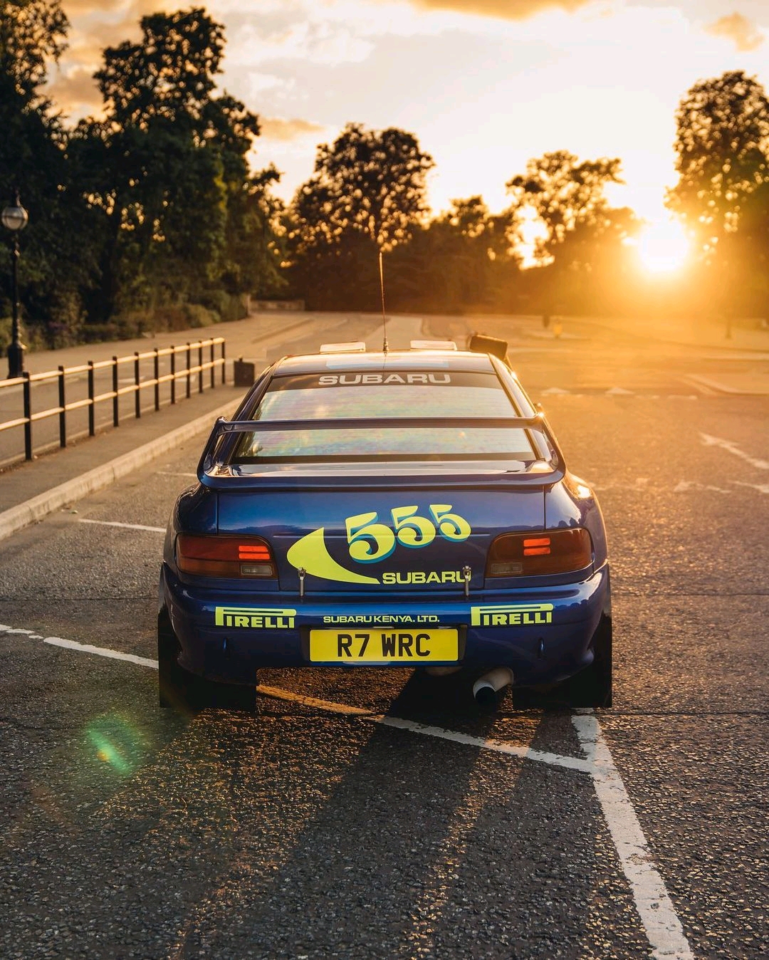 1998斯巴鲁impreza wrx拉力赛车