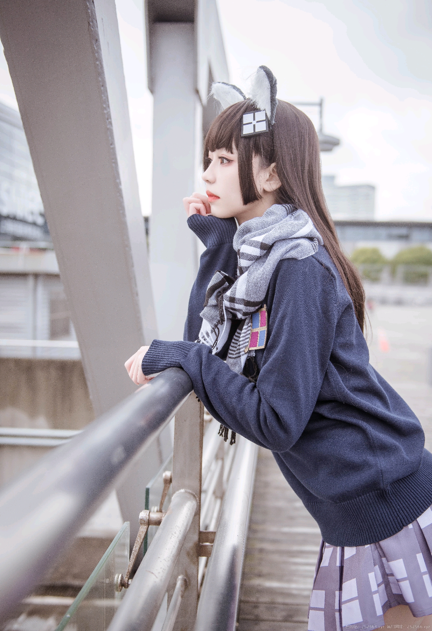 生活 日常 小姐姐cosplay. 少女前线 95制服
