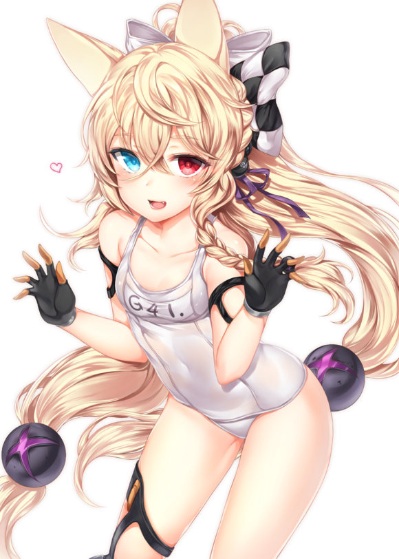 『少女前线』g41 插画鉴赏 我要摸摸头