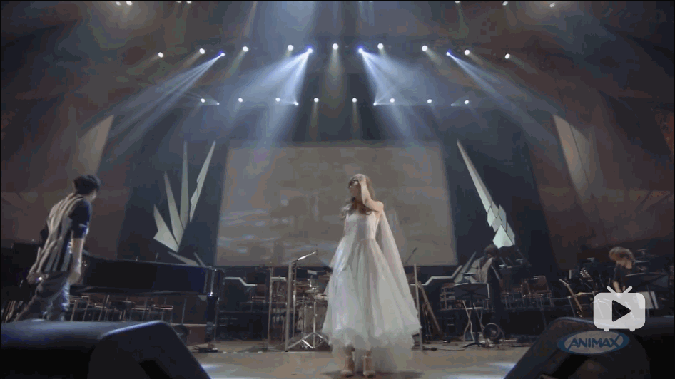 图为animax源uc演奏会的aimer,重点是观众