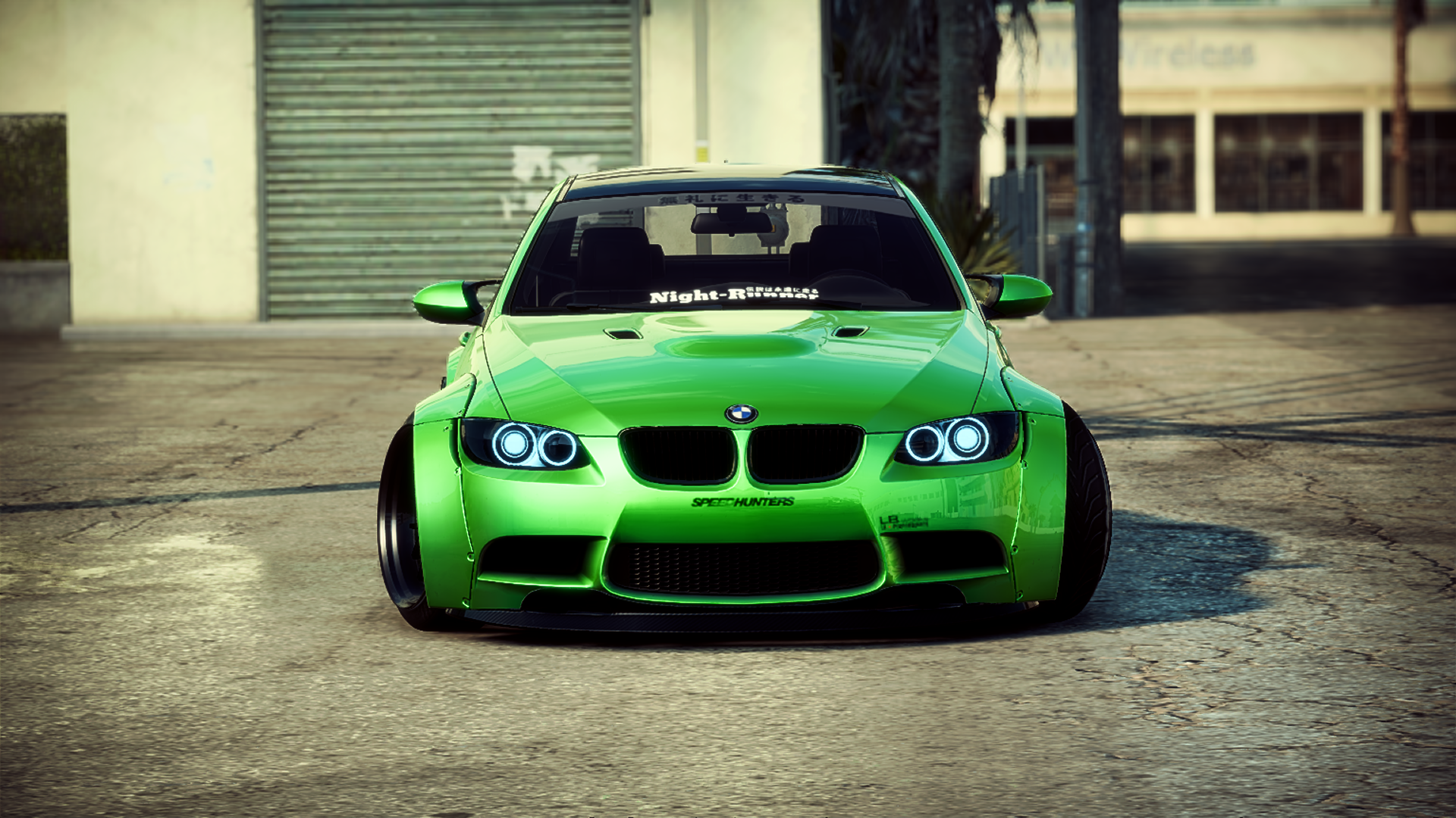 极品飞车21:热度(need for speed:heat) 宝马 bmw m3 e92 lbwk 改装