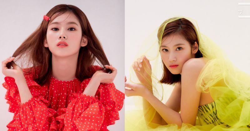 twice sana 首度最新杂志 大展缤纷魅力!