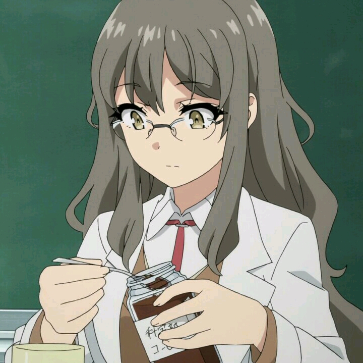 青春猪头少年不会梦到兔女郎学姐双叶理央自截头像