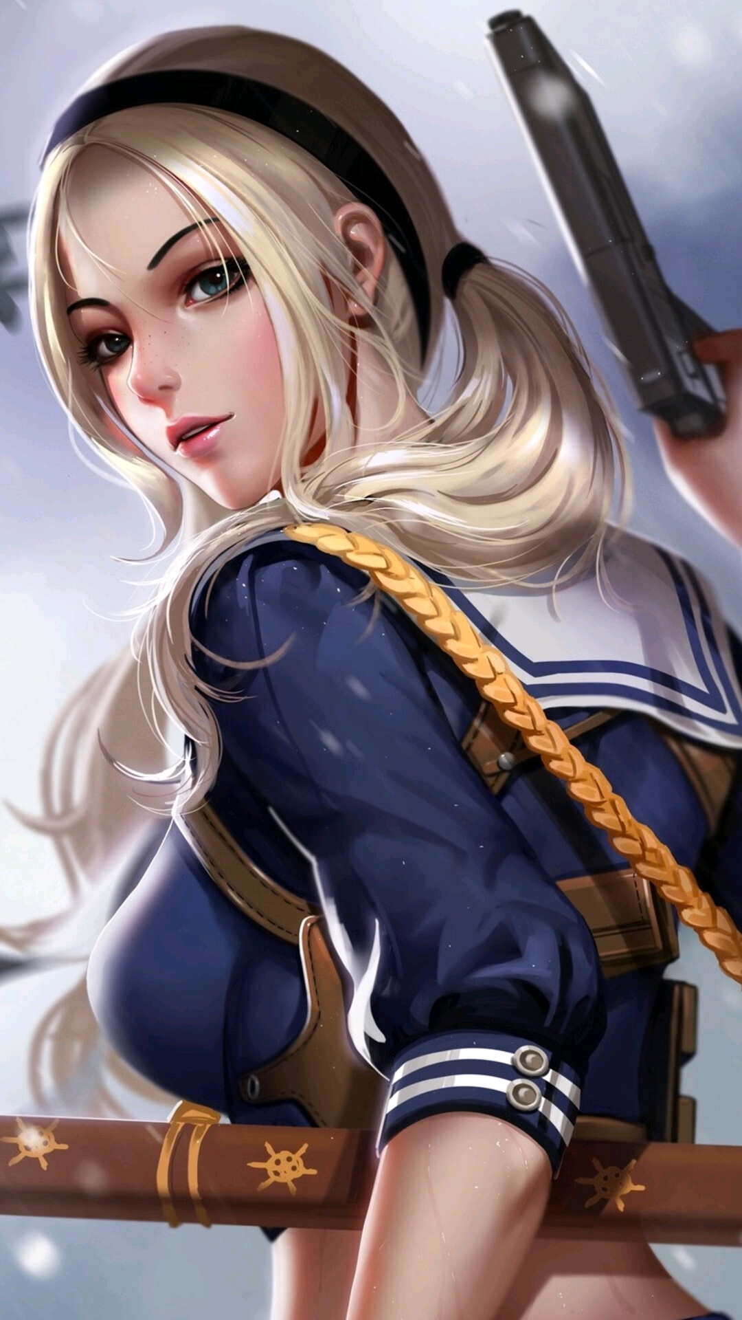 1920×1080女英雄,1920×1080二次元 1080_1920 竖版 竖屏