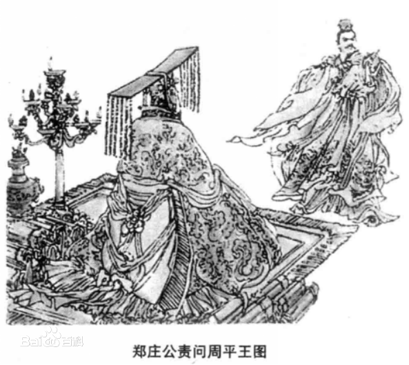 周王也被射中肩膀,正是这次事件,周天子