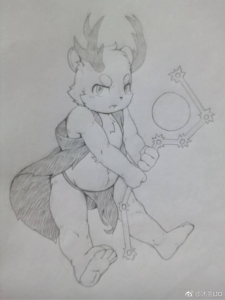 furry獣兽图v特推画师沐茶lio