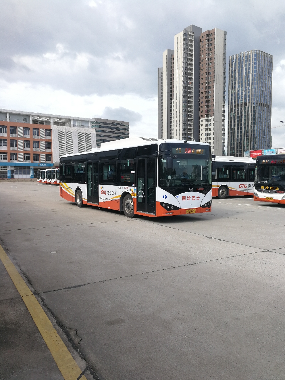 科技 汽车 广州市南沙区各公交线路的前世今生 这条线以前沿环市大道