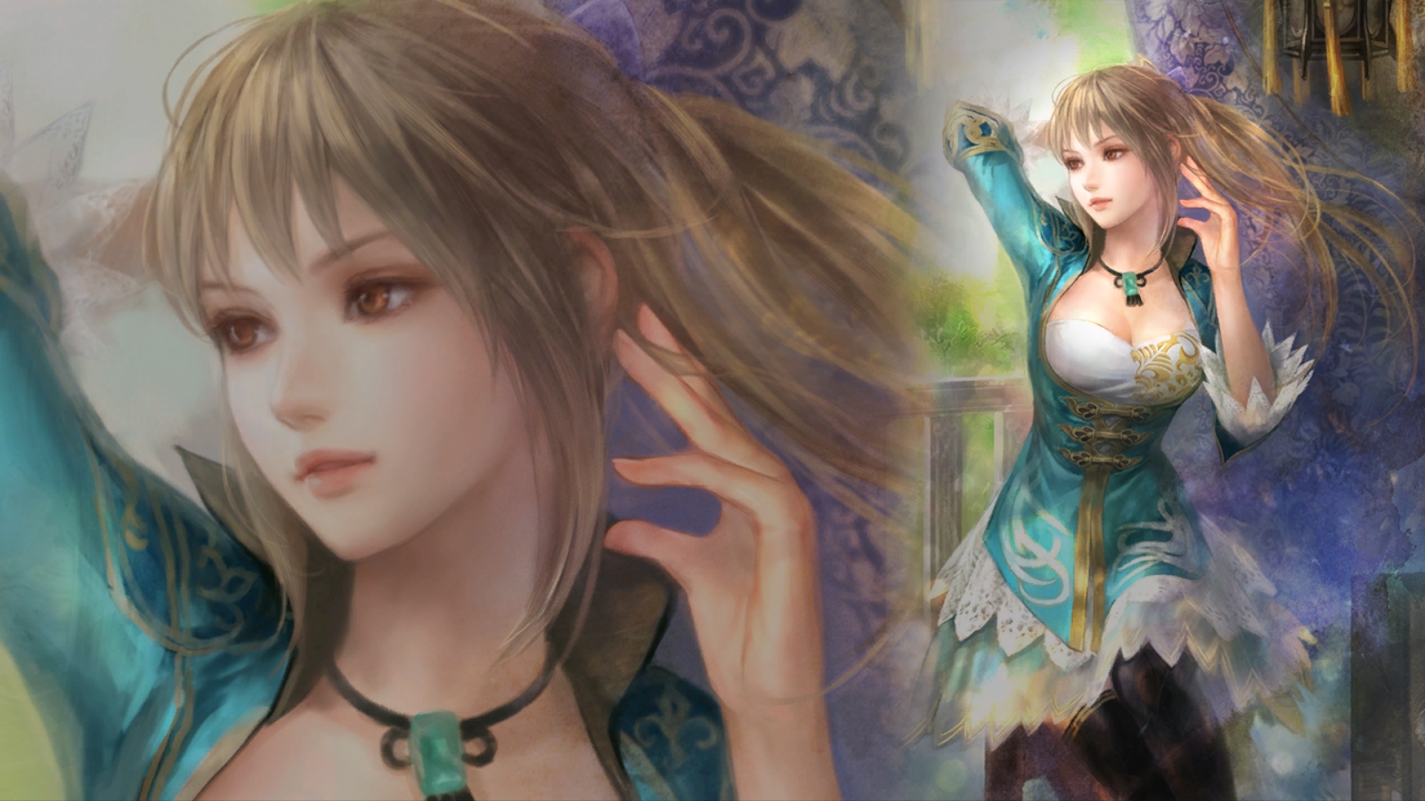 真三国无双7-女武将dlc桌布-吴晋他篇