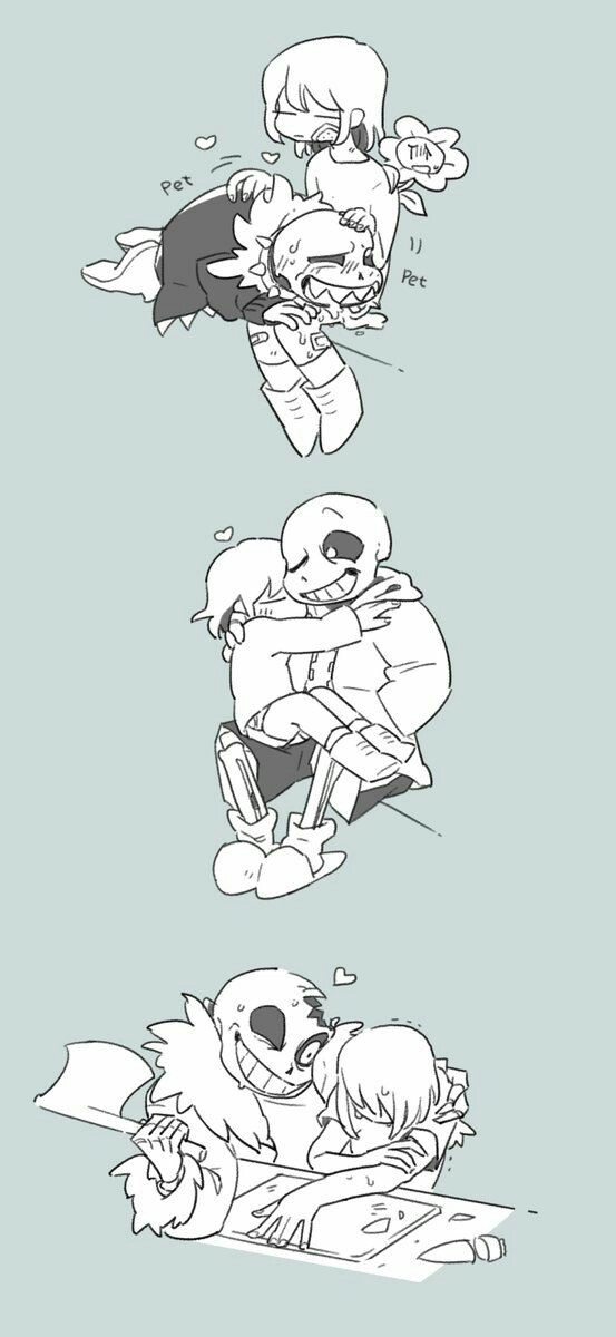 [undertale]sf,我就是爱这一对