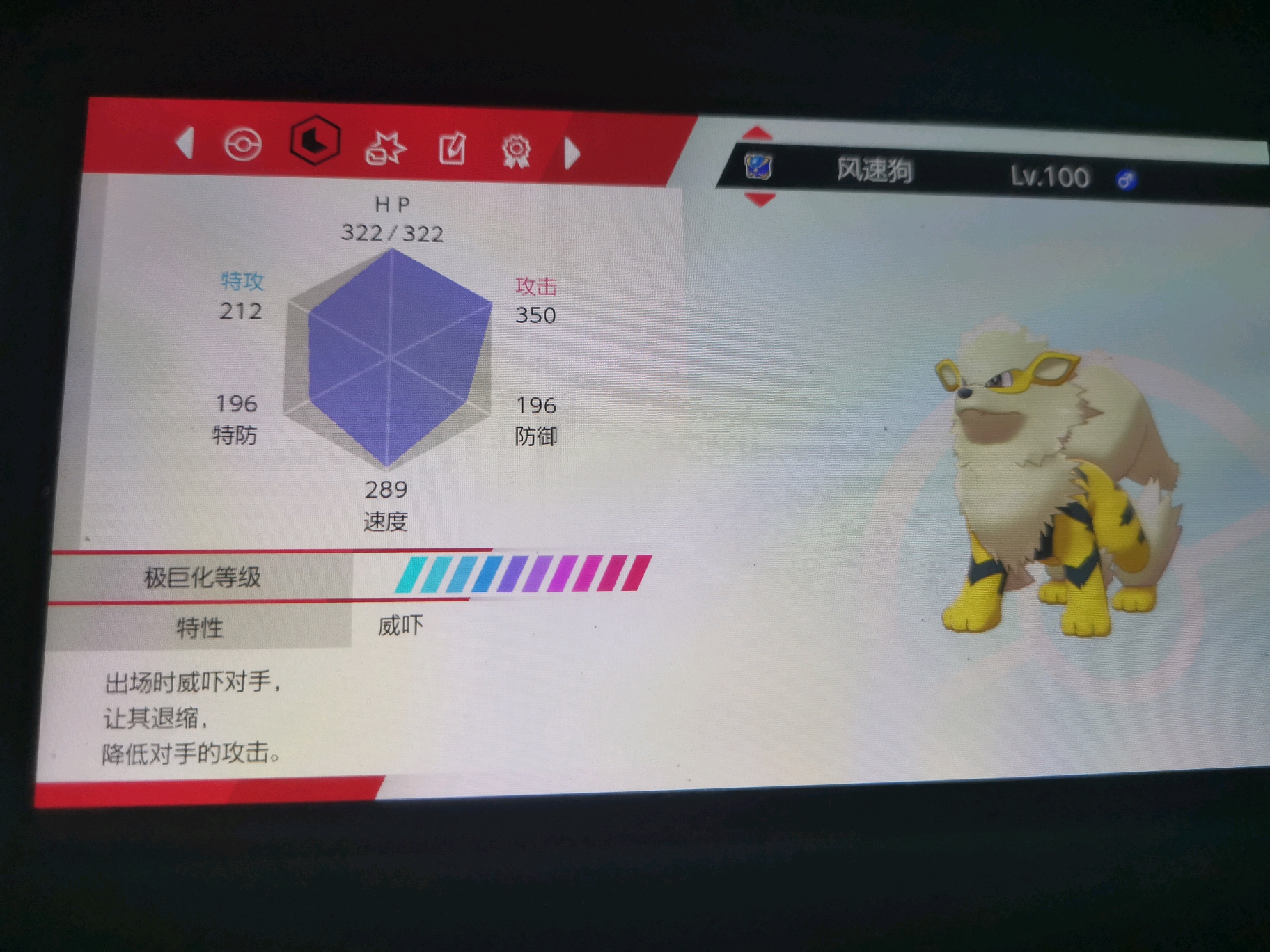 宝可梦剑盾炎帝与风速狗