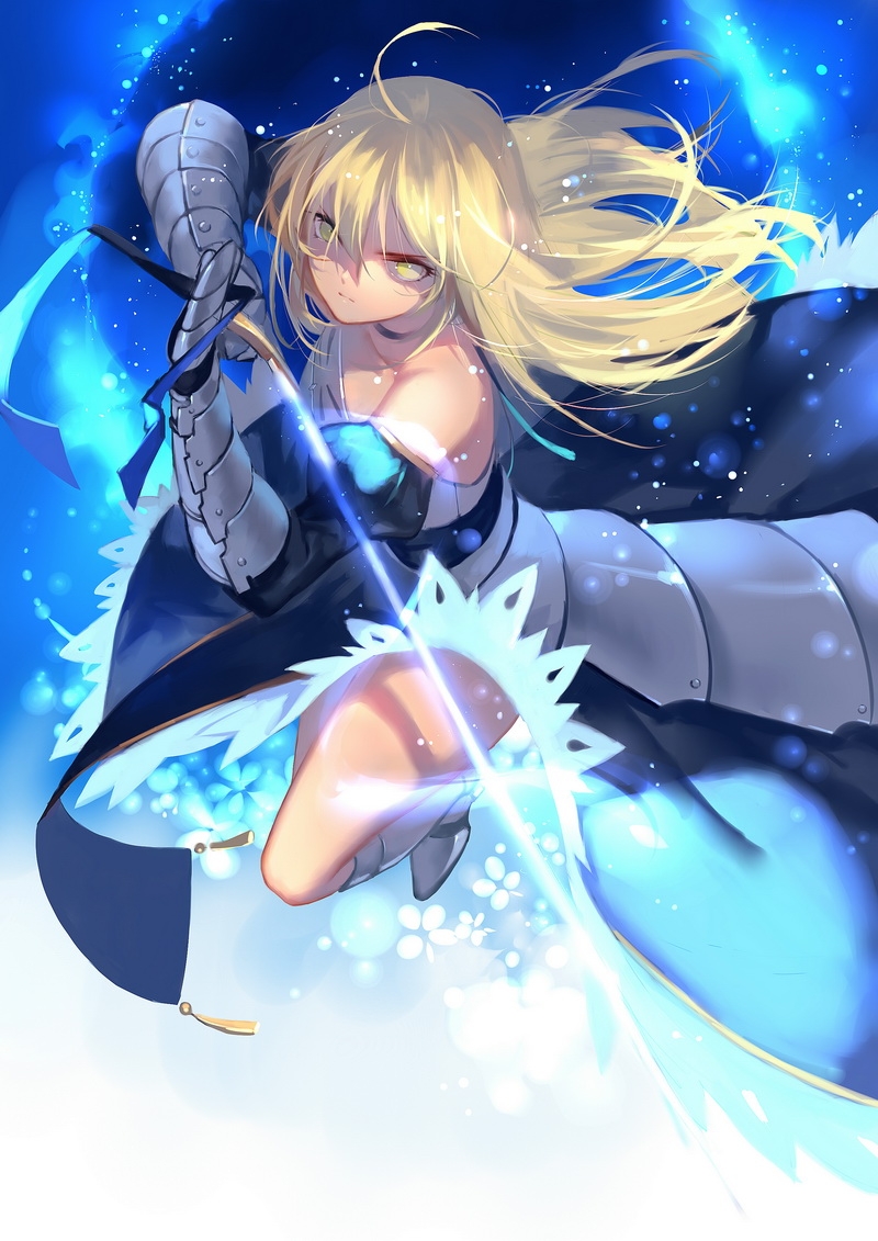 「saber」① 动漫美图" excalibur～"    每周不定时更新动漫美图壁纸