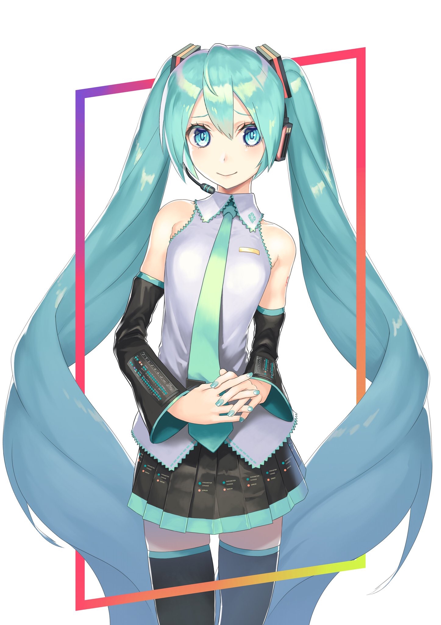 [搬运初音未来高清壁纸]网络春晚放我们鸽子