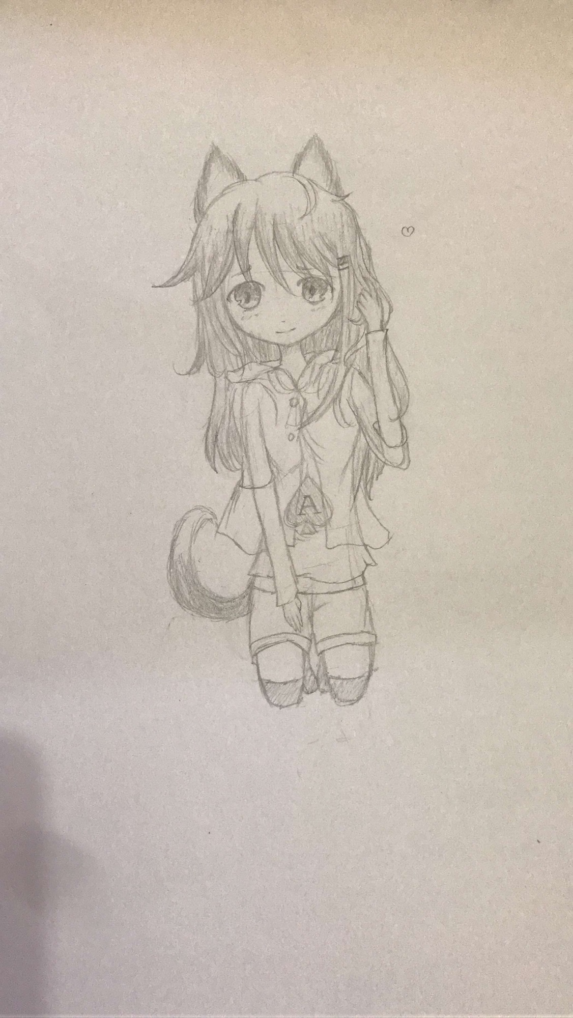 心血来潮画了只兽耳娘