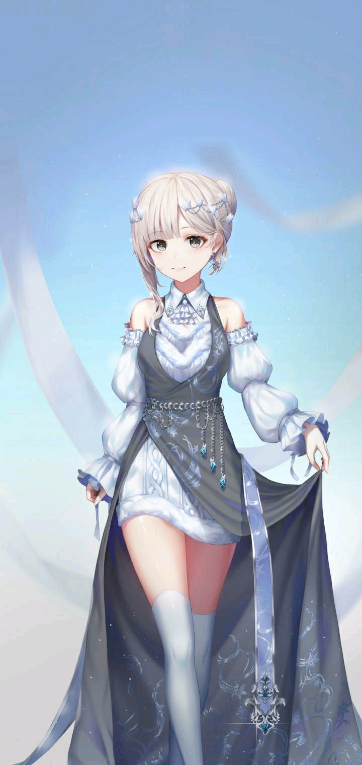 动漫人物女生,可作手机壁纸