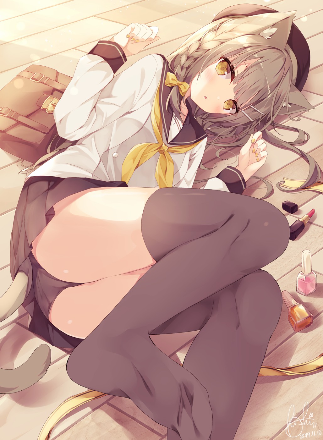 4k超清1080p二次元动漫壁纸杂图电脑手机壁纸萌妹子大全pixiv(p站)