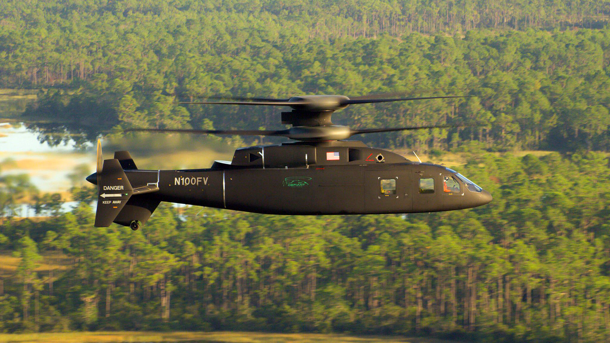 sb-1高速直升机采用了西科斯基的新型载