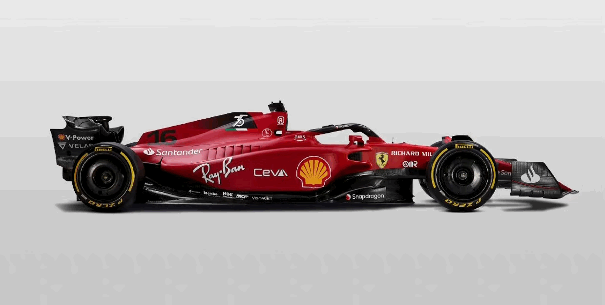 法拉利的激进思路:f1-75采用模块化鼻锥 哔哩哔哩