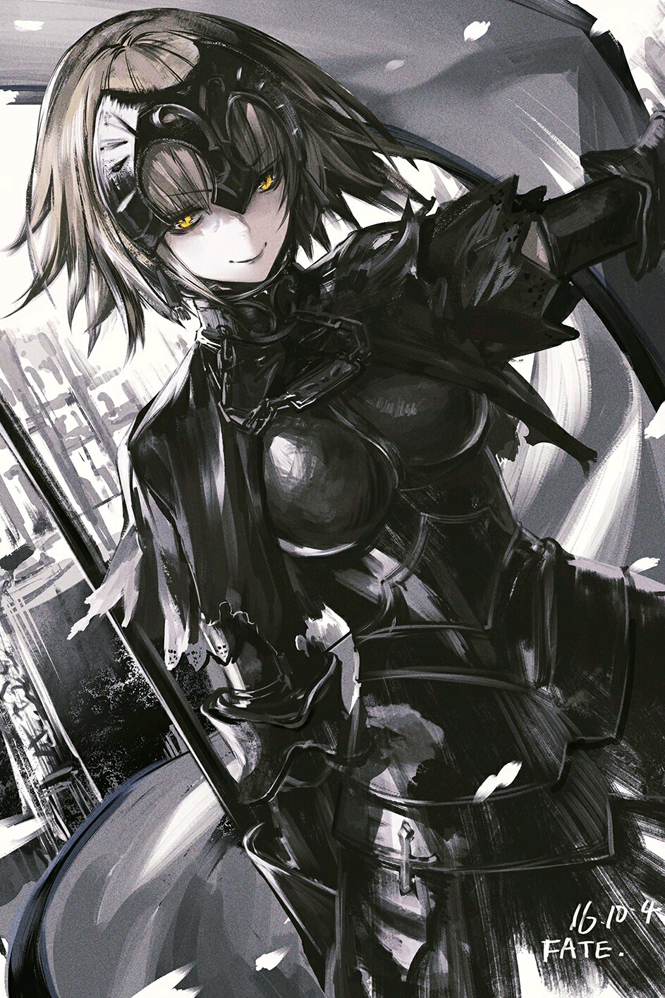 fgo 黑贞德壁纸 第四期
