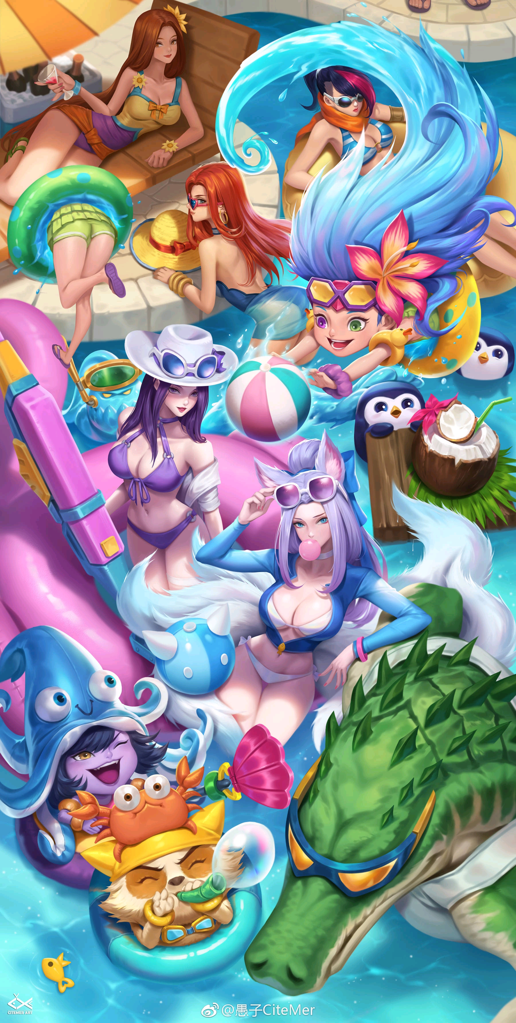 【英雄联盟/壁纸】lol超清美图分享 因为热爱所以联盟