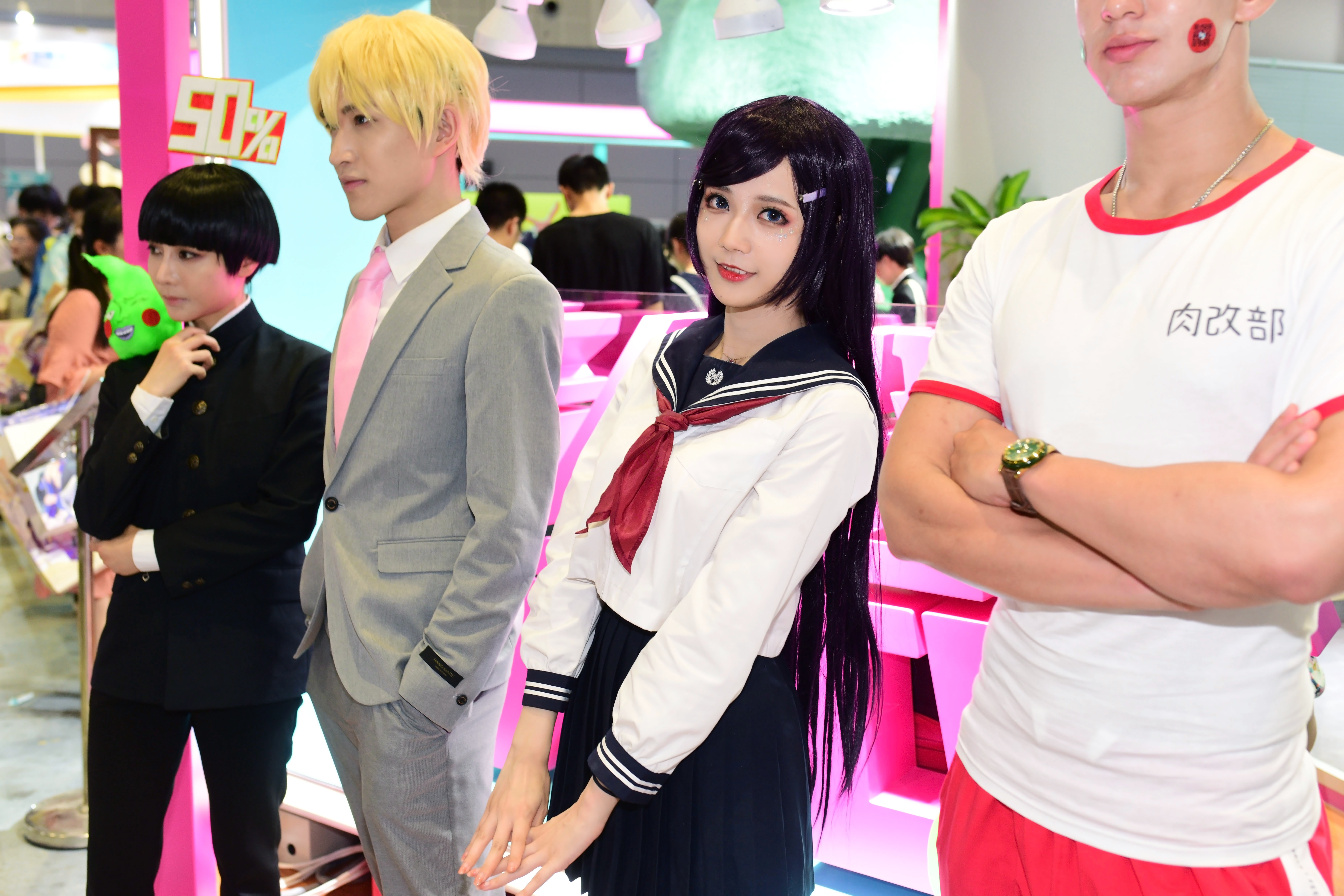 游戏 手机游戏 【cp24】现场图大合集 路人超能100,高岭蕾等角色coser