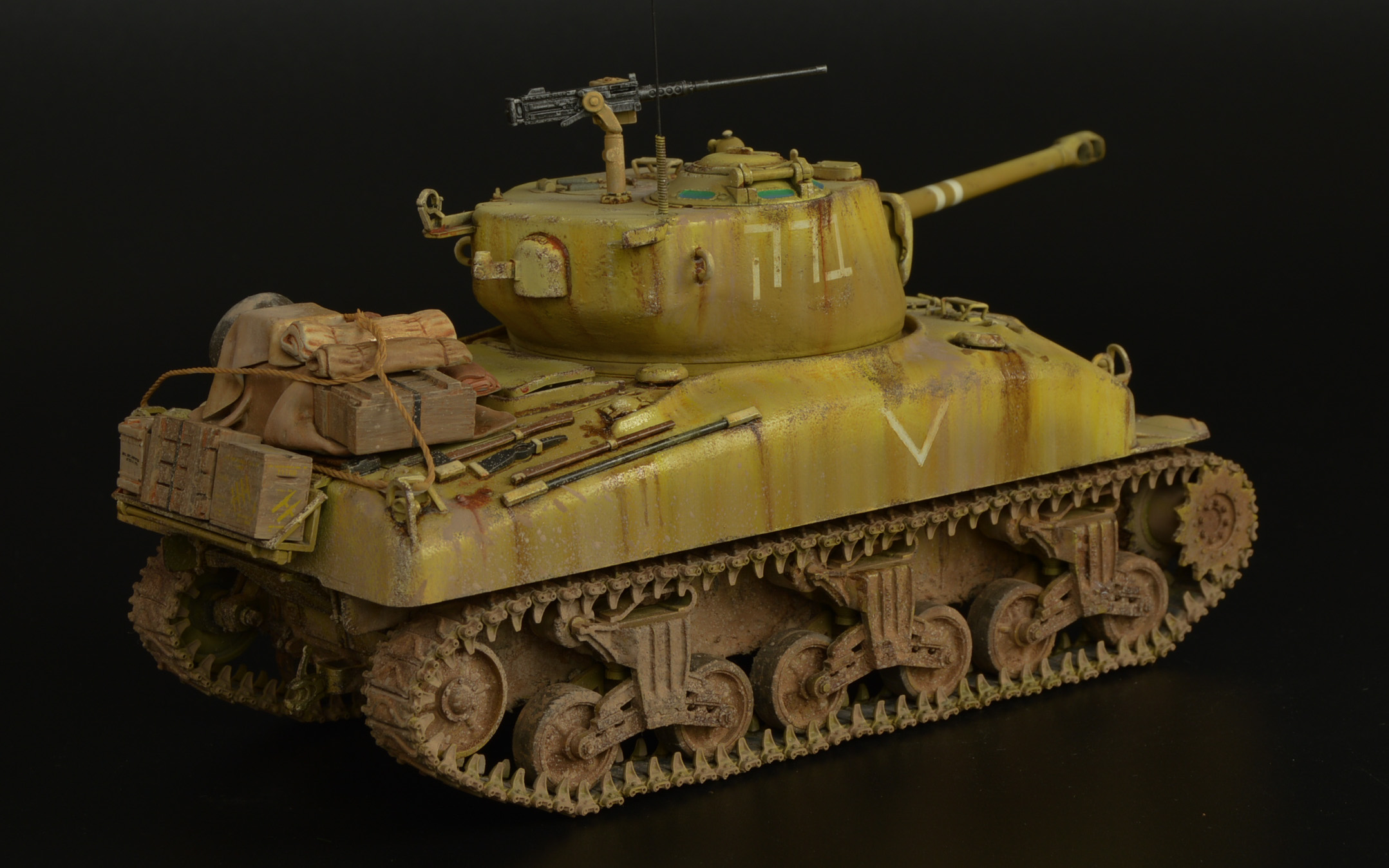 [模型]田宫 35322 1/35 m1 super sherman超级谢尔曼