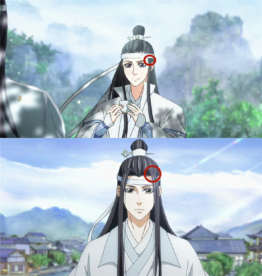 大家一起找不同:怎样分辨《魔道祖师》中的蓝大和蓝二