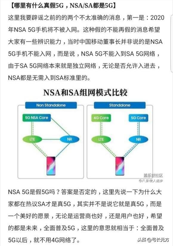 nsa和sa的区别