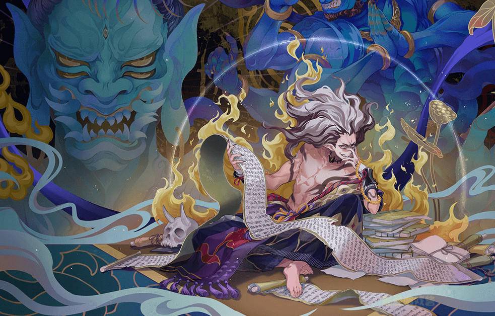 阴阳师sp鬼王酒吞技能速报:看似花哨实则强大,普攻还带溅射aoe