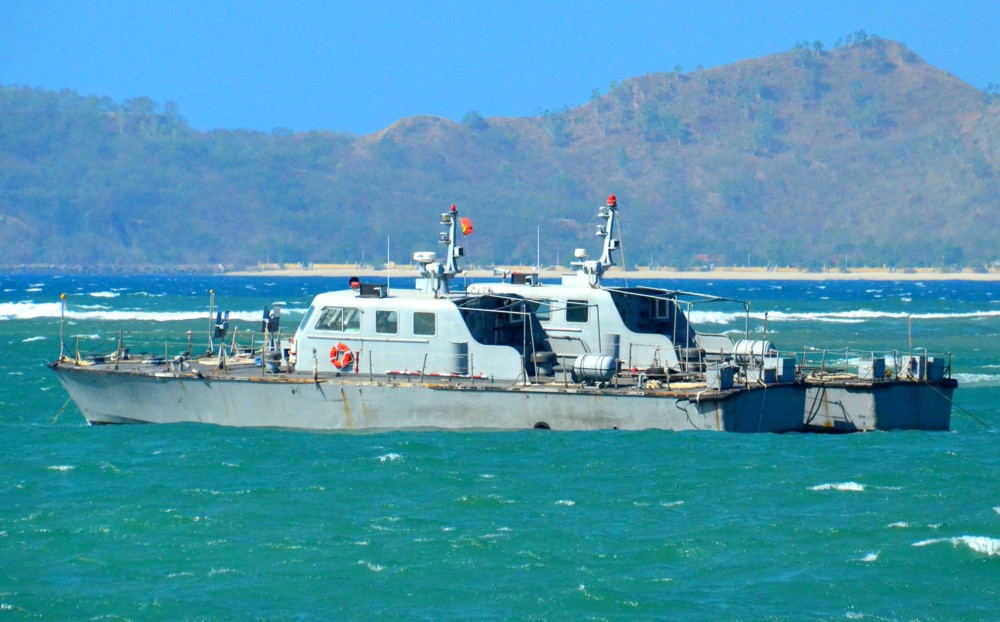 东帝汶和中国签署合约,后者为东帝汶国防军海军部门建造了2艘062ig型