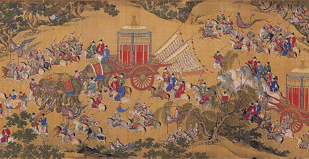 明出警入跸图之出警卷