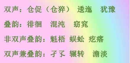 第三章 词汇 第二节 构词法与造词法