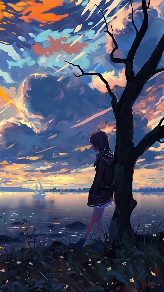 【壁纸】 一个人的夜,一个人的晚安