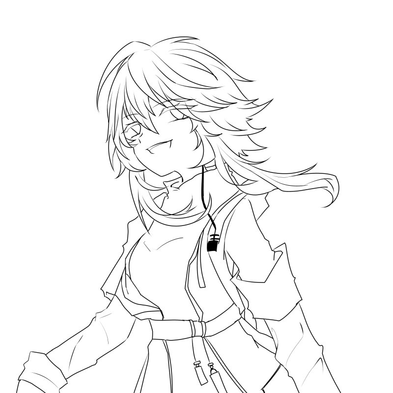 【明日方舟/绘画】机器人梅尔