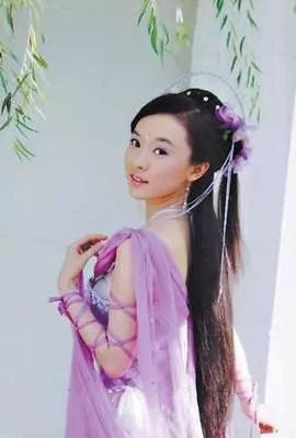 最后便是霍思燕版的七仙女紫儿,用娇弱水灵4字形容,无论是紫衣散发