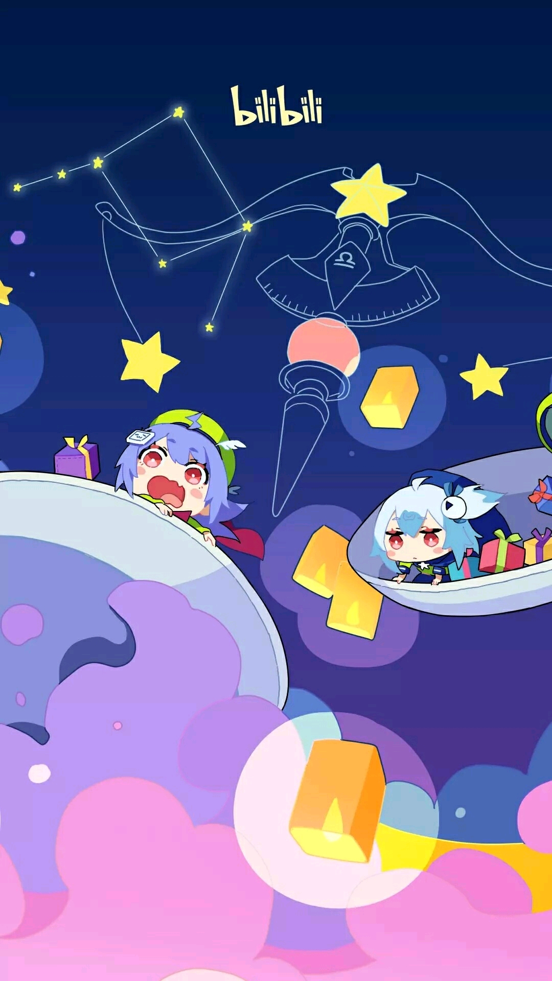 b站封面生贺图含星座