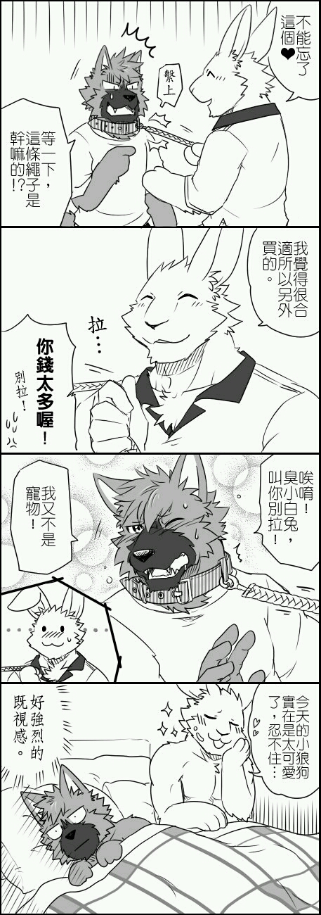 兽人向漫画大白兔和小狼狗6