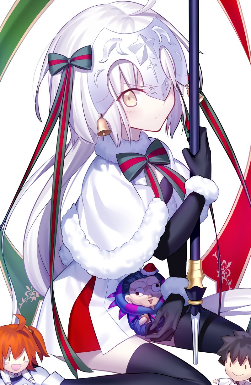 贞德·alter·圣诞·lily