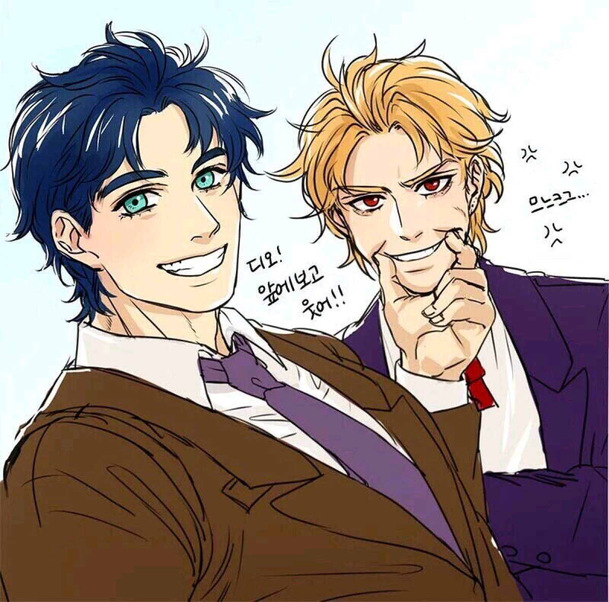 【jojo沙雕图】