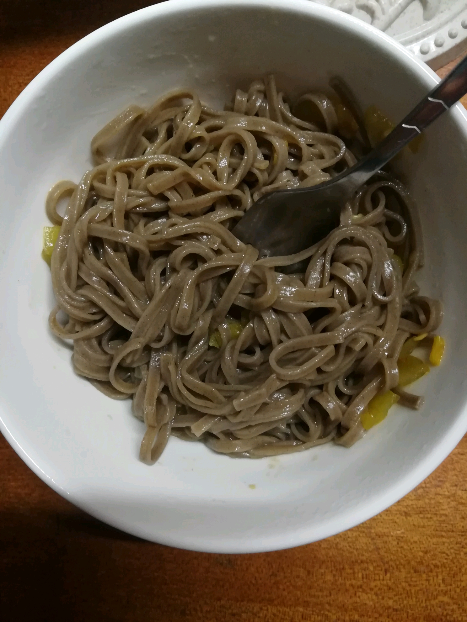 早:荞麦面 鸡蛋