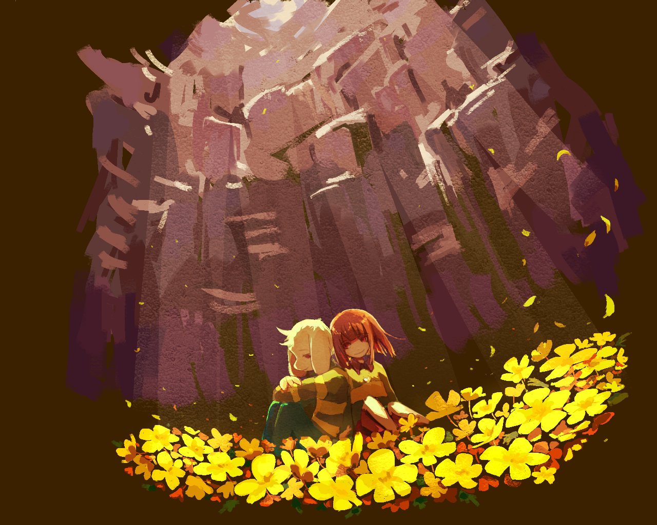 【undertale】传说之下精美人物图包 (chara&asriel篇)