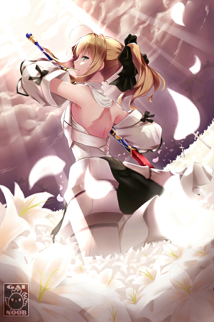 【p站美图/fgo/lily】用剑来走出我自己的骑士道精神!